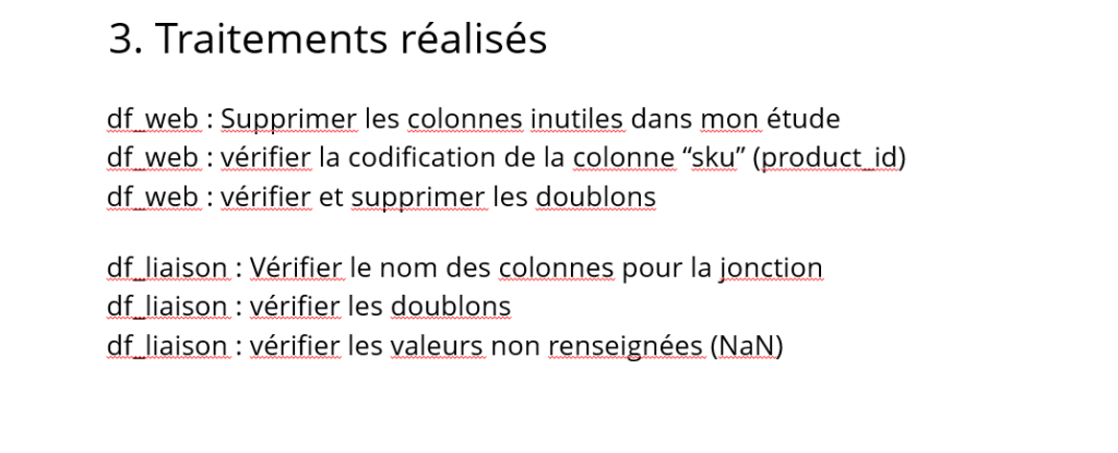 traitements